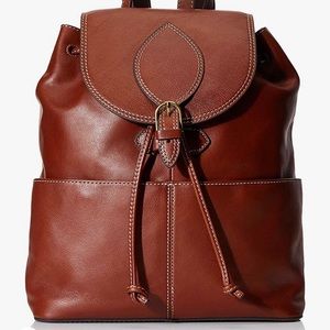 FOSSIL Luna Brown Leather Backpack